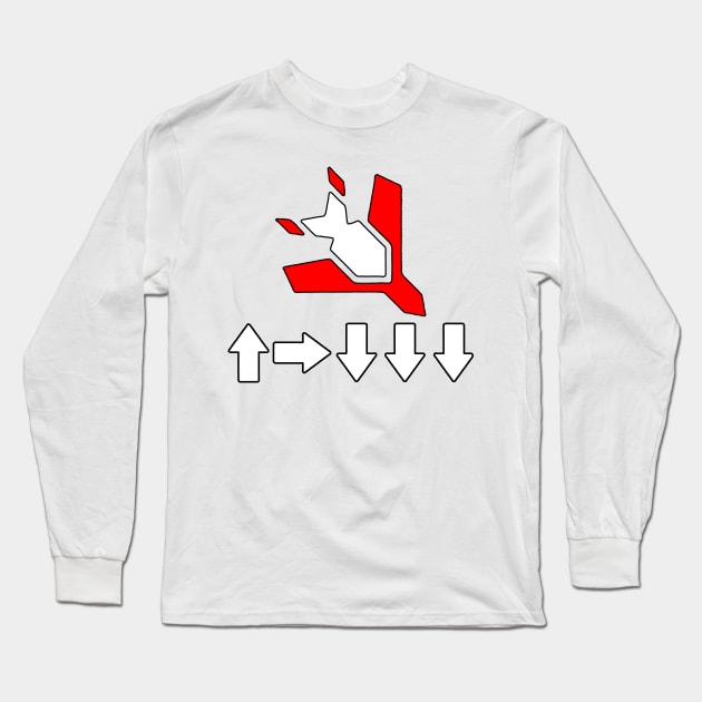 500 KG BOMB LOGO | Helldivers 2 Long Sleeve T-Shirt by DarkwingDave